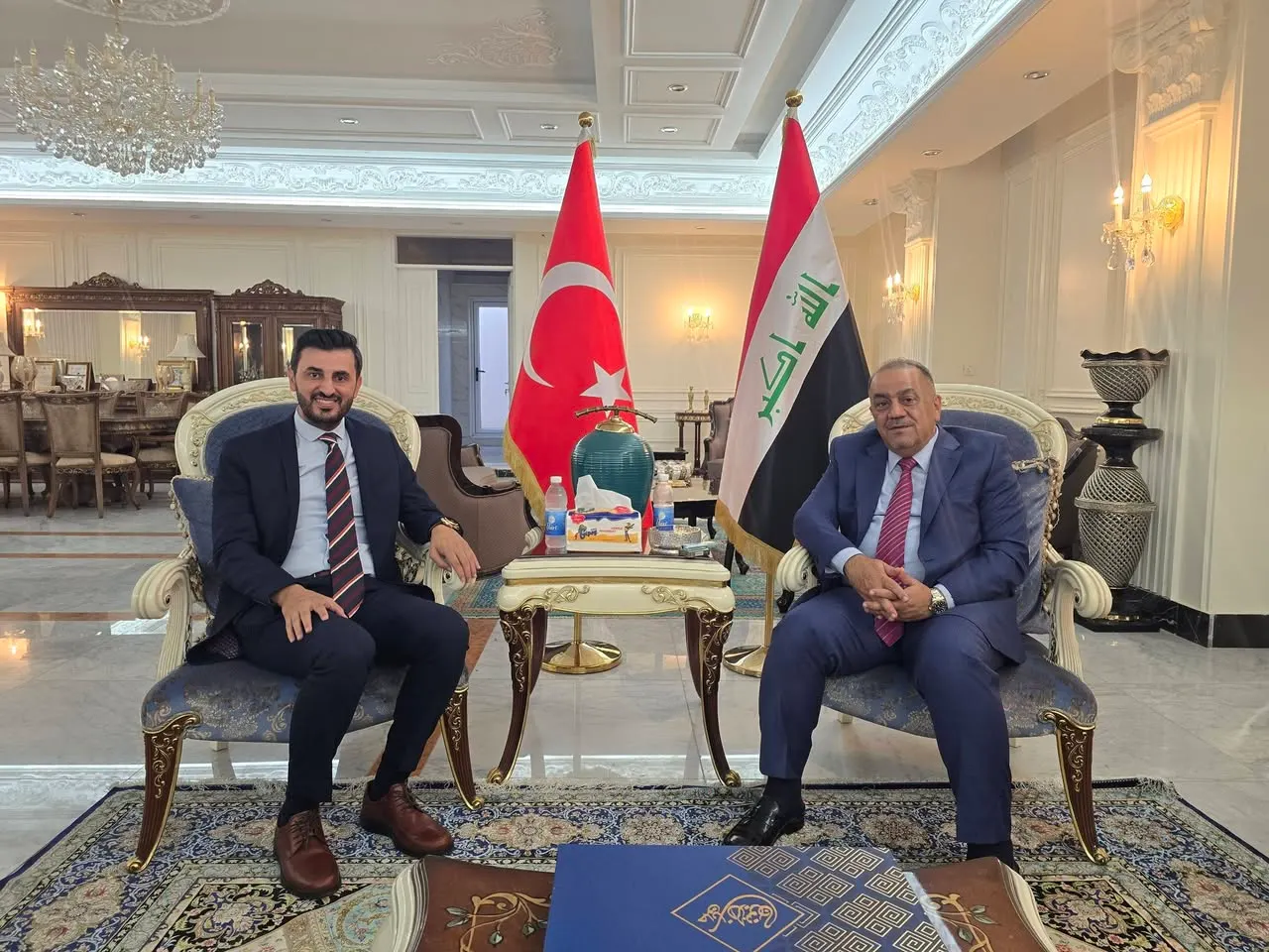 Council Chairman receives the head of DEİK’s Türkiye–Iraq Business Council
